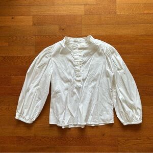 The Shirt by Rochelle Behrens Half Button Top